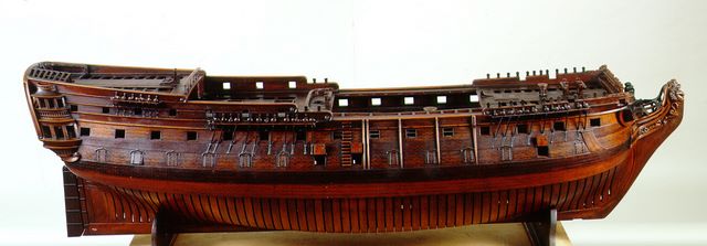 Modelo del navío Velasco (a) San Luis de74 cañones. 1764-1797.